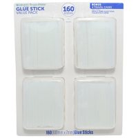 Westcott 160-Count Glue Sticks with 4 Storage Cases