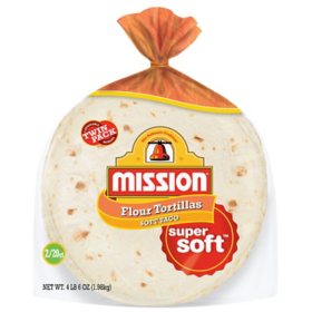 Mission Medium Flour Soft Taco Tortillas 40 ct.