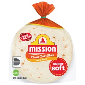 Mission Medium Flour Soft Taco Tortillas 40 ct.