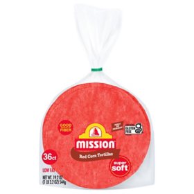 Mission Red Corn Tortillas 36 ct.