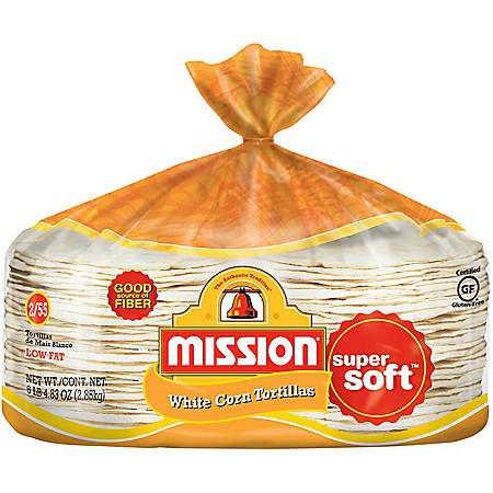 Mission White Corn Tortillas (50.27oz / 2pk)