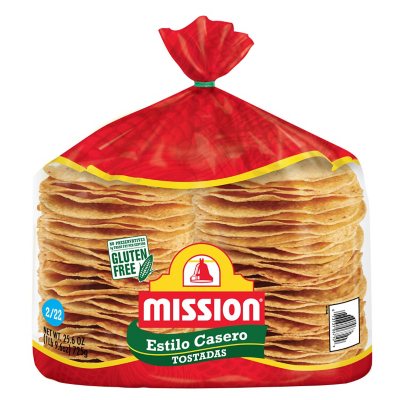 Mission® Tostadas Estilo Casero 14 oz. Bag, Grocery