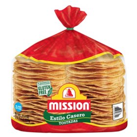 Mission Estilo Casero Tostadas, 22 ct., 2. pk.