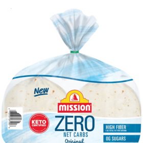 Mission Zero Net Carbs Tortillas Original (17.78 oz., 28 ct.)