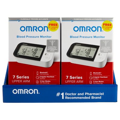 Omron 7 Series Wireless Bluetooth Upper Arm Blood Pressure Monitor