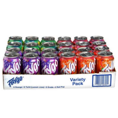 Faygo Variety Pack 24/ 12 oz. cans Sam's Club