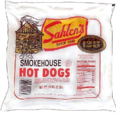 Sahlen'S Smokehouse Hot Dogs - 5 Lbs. - Sam'S Club