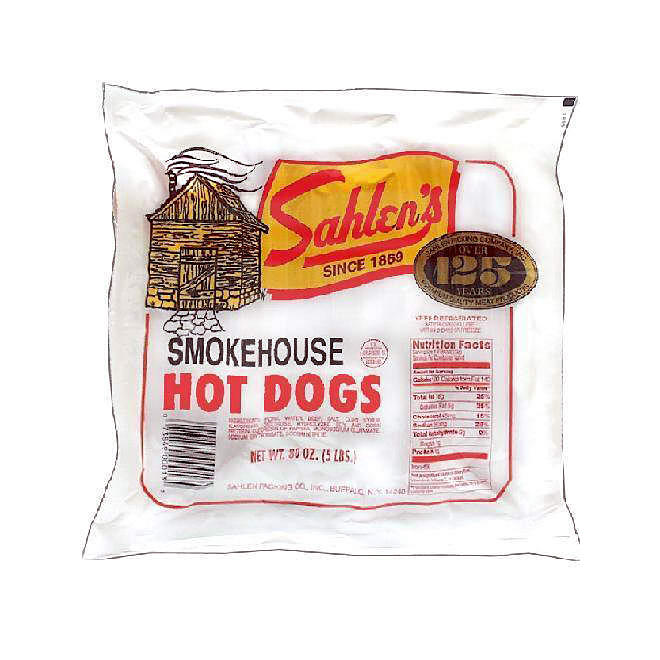 Sahlen's Smokehouse Hot Dogs - 5 lbs.