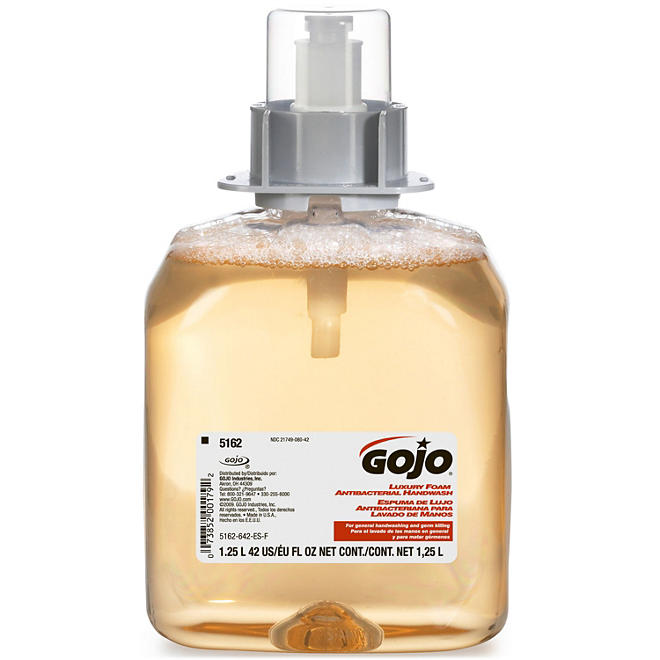 GOJO FMX-12 Foam Hand Wash Dispenser Refills,  Orange Blossom (1250ml, 3 pk.)