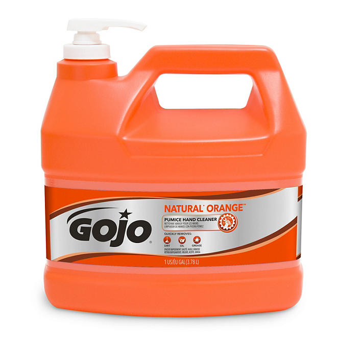 GOJO Natural Orange Pumice Hand Cleaner (1 gal. pump)