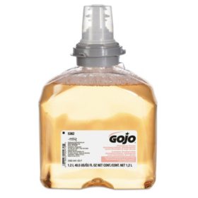 GOJO Automatic Premium Foam Antibacterial Handwash Soap Refill, Fresh Fruit Scent (1200 mL, 2 ct.)