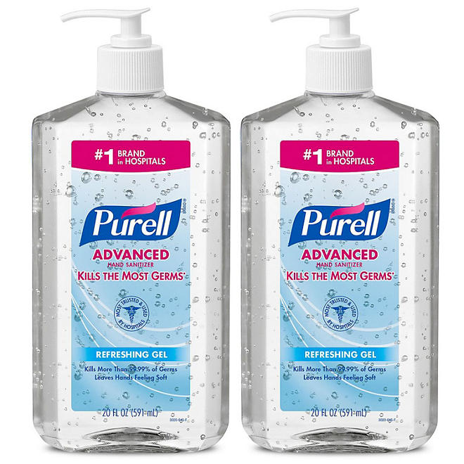 Purell Advanced Instant Hand Sanitizer (20 oz. pump, 2 pk.)