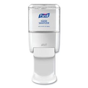 Purell Push-Style Hand Sanitizer Dispenser, White 1 pk.