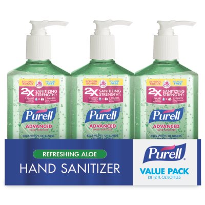 Purell aloe deals advanced hand sanitizer