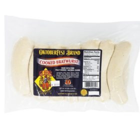 Glier's OktoberFest Brand Cooked Bratwurst (3.25 lbs.)