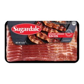 Sugadale Hickory Smoked Bacon, 1 lb., 3 ct.