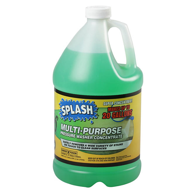 Splash Multi-Purpose Pressure Wash Concentrate (1 gallon)