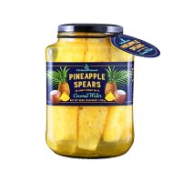 Orchard Naturals Pineapple Spears in Light Syrup with Coconut Water (42 oz.)