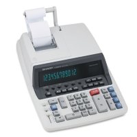 Sharp - QS-2770H Two-Color Ribbon Printing Calculator, Black/Red Print -  4.8 Lines/Sec