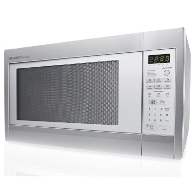 Sharp 2 2 Cu Ft Stainless Steel Countertop Microwave Sam S Club