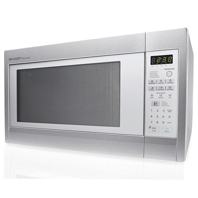 Sharp 2.2 cu. ft. Stainless Steel Countertop Microwave