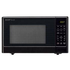 Sharp Compact 1 1 Cu Ft Countertop Microwave Oven Sam S Club