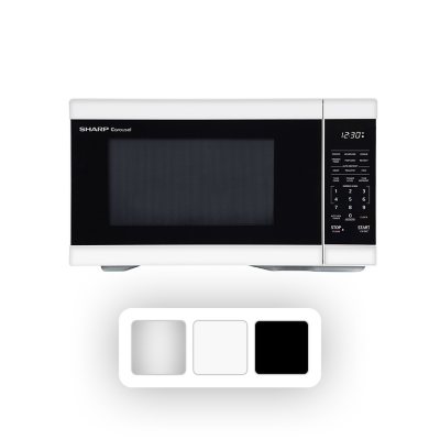 1.1 cu ft 1000 Watt Microwave (White)