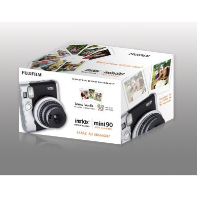 het laatste Sceptisch Bijzettafeltje FUJIFILM Instax Mini 90 Instant Camera Bundle with 40 count Instant Film  Pack - Neo Classic - Sam's Club