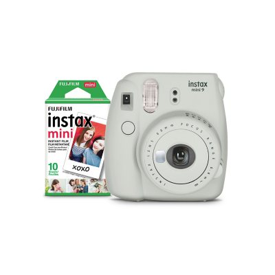 Fujifilm Instax Mini 9 Instant Camera Bundle (Choose Color