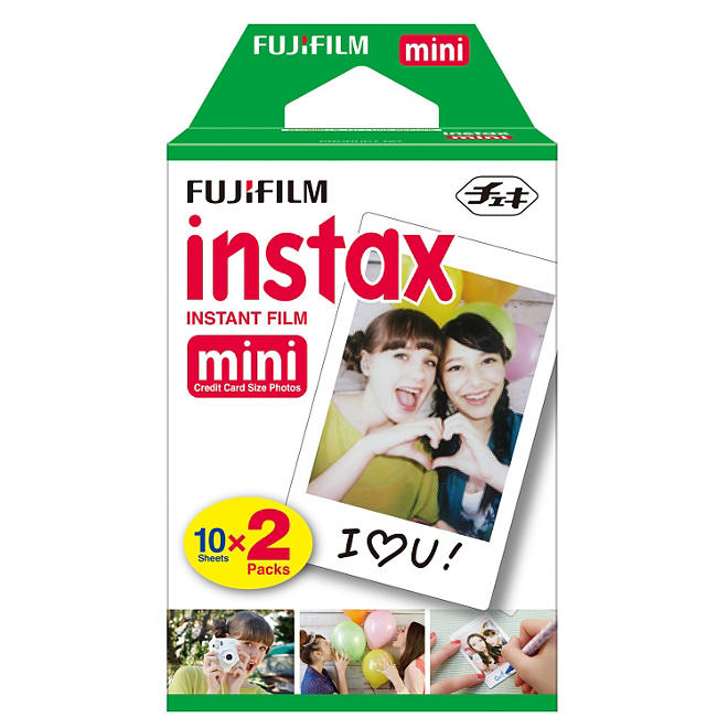 Fujifilm Instax Mini Film Twin Pack (20 exposures)