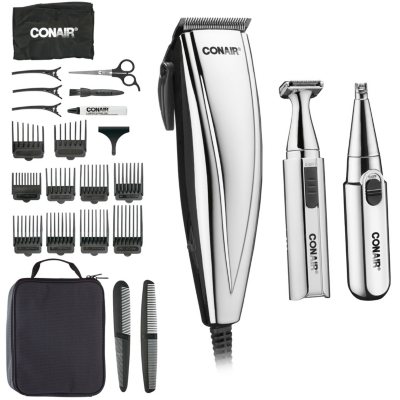 cutting hair with conair clippers