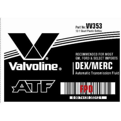 Valvoline Mercon V Automatic Transmission Fluid - 1 qt