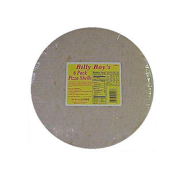 Billy Boy's Pizza Shells 12"  (6 pk.) 