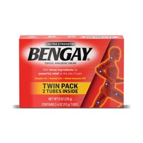 Bengay Ultra Strength Pain-Relieving Cream, 4 oz., 2 ct.