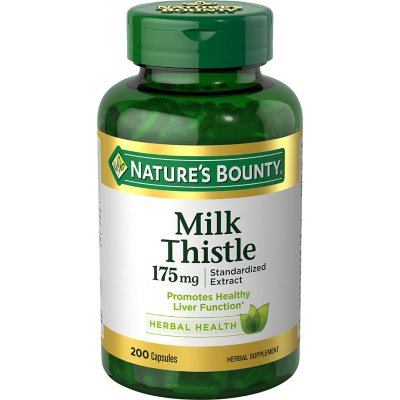 Nature's Bounty Milk Thistle 175mg, (200 ct.) - Sam's Club