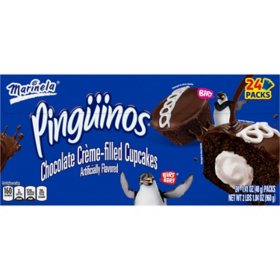 Marinela Pinguinos Snack Cupcakes, 1.41 oz., 24 pk.