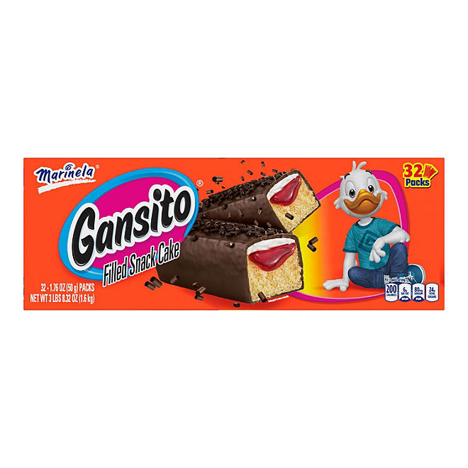 Marinela Gansito Snack Cakes 1.76 oz., 32 pk.