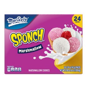 Marinela Sponch Marshmallow Cookies 1.59 oz., 24 pk.