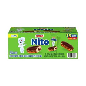 Bimbo Nito, 2.19 oz., 15 pk.