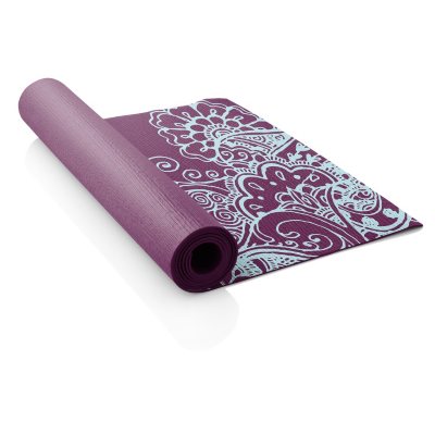 Lotus Printed Yoga Mat, Magenta - Sam's Club