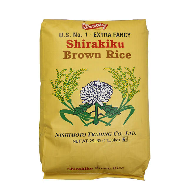 Shirakiku Brown Rice (25 lbs.)