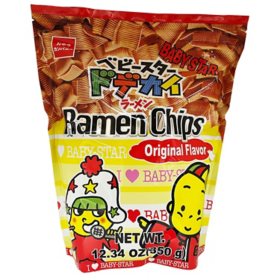 Baby Star Original Flavor Ramen Chips, 12.34 oz.