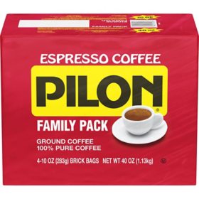 Cafe Pilon Ground Coffee 10 oz., 4 pk.