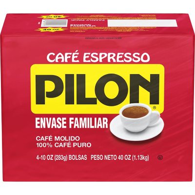 Cafe Pilon Ground Coffee (10 oz., 4 pk.) - Sam's Club