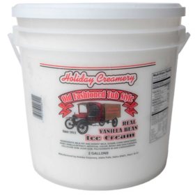 Delicious® Vanilla Ice Cream - 5 qt. bucket - Sam's Club