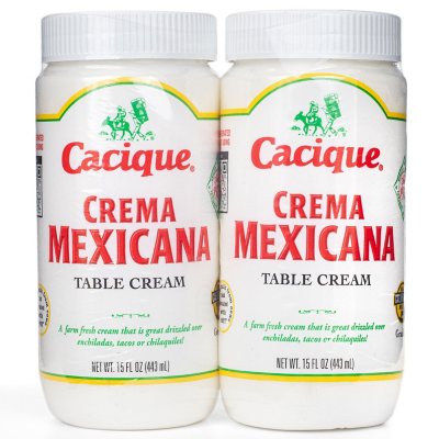 Cacique Crema Mexicana Table Cream (2 pk.) - Sam's Club