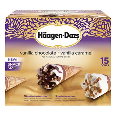 Haagen-Dazs® All Natural Sundae Cones - 15 ct. - Sam's Club