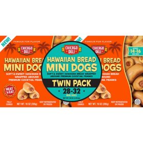 Chicago Deli Hawaiian Bread Mini Dogs (20 oz.)