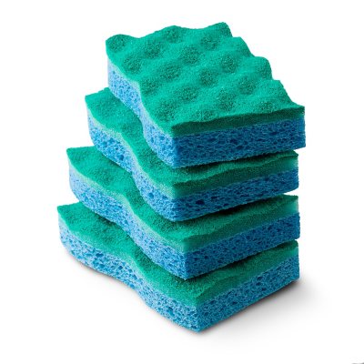 Aidea Non-Scratch Scrub Sponge, Heavy Duty Cellulose Sponge, Cleans Fa –  Aidea USA, Your One Stop Shop For Home Products