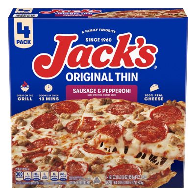 Jack's Sausage and Pepperoni Pizza Nutrition: Slice into Health!